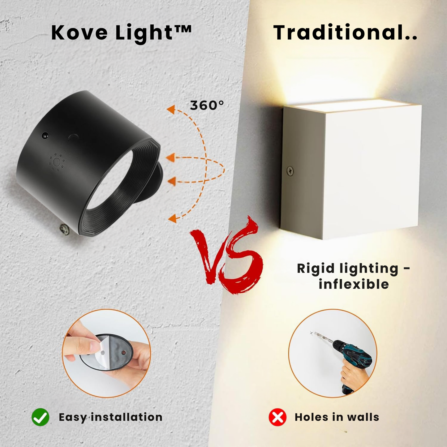 Kove Light™ 𝘚𝘵𝘪𝘤𝘬. 𝘊𝘭𝘪𝘤𝘬. 𝘎𝘭𝘰𝘸.